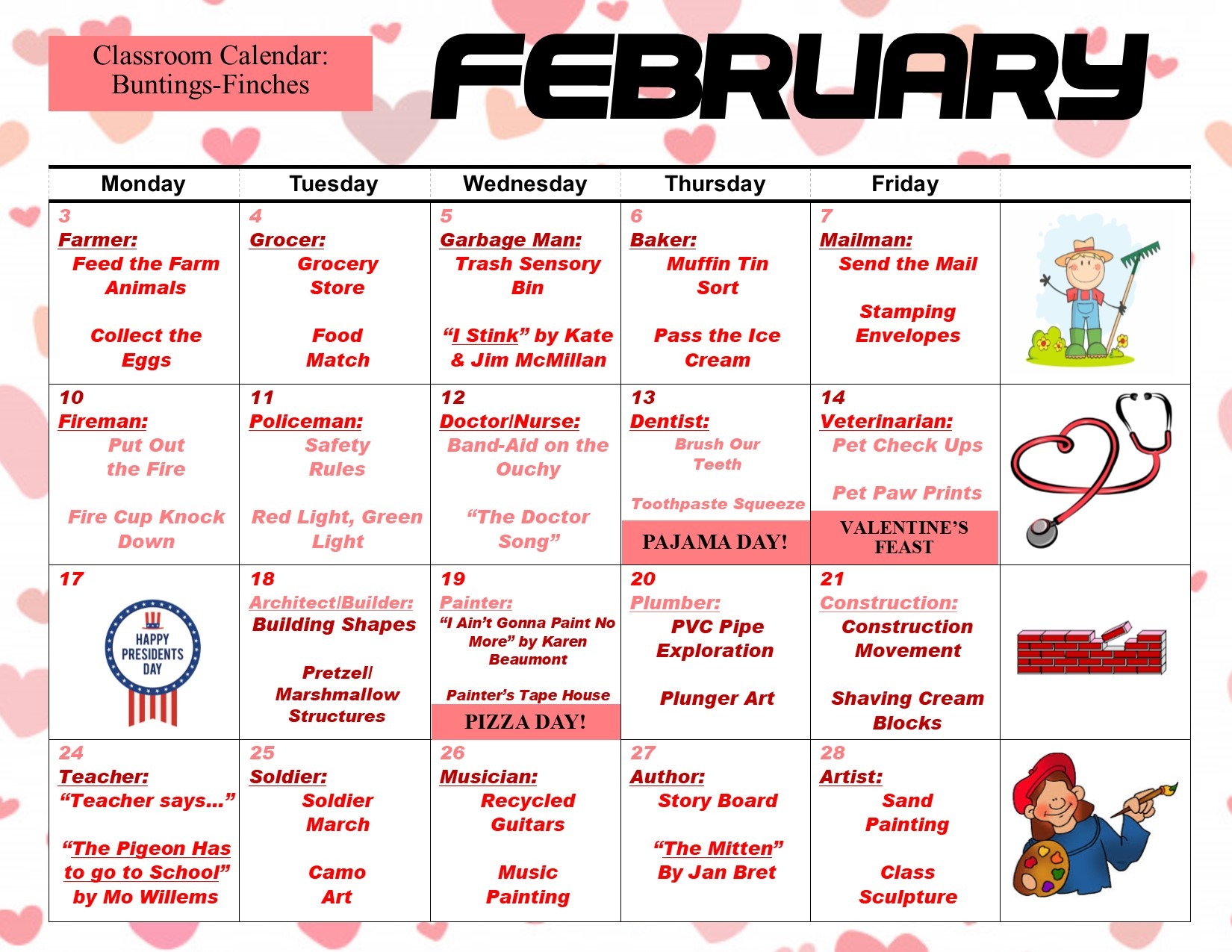 Calendar – MileStones Early Childhood Learning