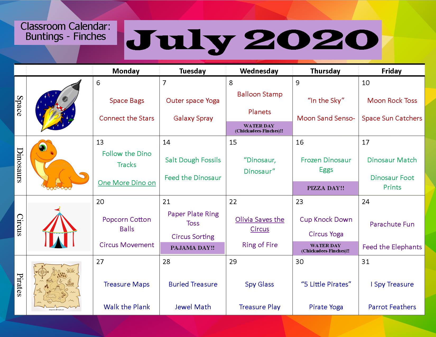 July 2020 – MileStones Early Childhood Learning